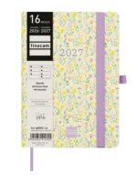 Finocam Capri Agenda de Tapa Blanda en Catalan - 16 Meses - Semana Vista Horizontal - Formato F4 - 118x168mm - Papel de 80g/m2 - Bolsillo Interior - Cierre con Goma - Multicolor - immagine 2