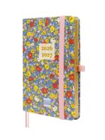 Finocam Minimal Agenda de Tapa Dura Internacional - 18 Meses - Semana Vista Horizontal - Formato M3 - 100x150mm - Papel Crema de 80g/m2 - Bolsillo Interior - Cierre con Goma - Multicolor