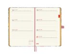 Finocam Minimal Agenda de Tapa Dura Internacional - 18 Meses - Semana Vista Horizontal - Formato M3 - 100x150mm - Papel Crema de 80g/m2 - Bolsillo Interior - Cierre con Goma - Multicolor - immagine 5