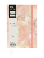 Finocam Mara Agenda de Tapa Flexible Internacional - 18 Meses - Semana Vista Vertical - Formato Y10 - 140x204mm - Papel de 80g/m2 - Esquinas Microperforadas - Cierre con Goma - Multicolor - immagine 2