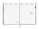 Finocam Mara Agenda de Tapa Flexible Internacional - 18 Meses - Semana Vista Vertical - Formato Y10 - 140x204mm - Papel de 80g/m2 - Esquinas Microperforadas - Cierre con Goma - Multicolor - immagine 5