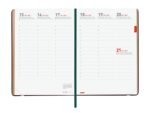Finocam Mara Agenda de Tapa Flexible Internacional - 18 Meses - Semana Vista Vertical - Formato Y10 - 140x204mm - Papel de 80g/m2 - Esquinas Microperforadas - Cierre con Goma - Multicolor - immagine 5