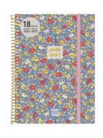 Finocam Espiral Agenda Internacional - 18 Meses - Semana Vista Horizontal - Formato E10 - 155x212mm - Tapas de Polipropileno - Papel de 80g/m2 - Esquinas Microperforadas - Multicolor - immagine 2