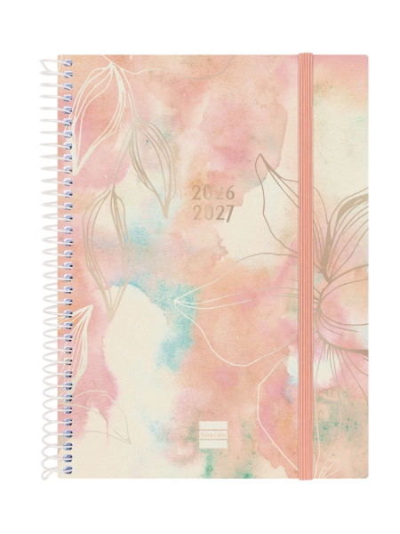 Finocam Espiral Agenda Internacional - 18 Meses - Semana Vista Horizontal - Formato E10 - 155x212mm - Tapas de Polipropileno - Papel de 80g/m2 - Esquinas Microperforadas - Multicolor Finocam Espiral Agenda Internacional - 18 Meses - Semana Vista Horizontal - Formato E10 - 155x212mm - Tapas de Polipropileno - Papel de 80g/m2 - Esquinas Microperforadas - Multicolor