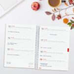 Finocam Espiral Agenda Internacional - 18 Meses - Semana Vista Horizontal - Formato E10 - 155x212mm - Tapas de Polipropileno - Papel de 80g/m2 - Esquinas Microperforadas - Multicolor - immagine 4