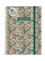 Finocam Espiral Agenda Internacional - 18 Meses - Semana Vista Horizontal - Formato E10 - 155x212mm - Tapas de Polipropileno - Papel de 80g/m2 - Esquinas Microperforadas - Multicolor - immagine 2