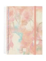 Finocam Espiral Agenda Internacional - 18 Meses - 2 Dias por Pagina - Formato E10 - 155x212mm - Tapas de Polipropileno - Papel de 70g/m2 - Esquinas Microperforadas - Multicolor