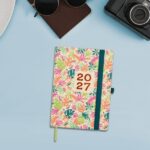 Finocam Capri Agenda de Tapa Blanda - 16 Meses - Semana Vista Horizontal - Formato F4 - 118x168mm - Papel de 80g/m2 - Bolsillo Interior - Cierre con Goma - Multicolor - immagine 3