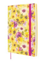 Finocam Dotted Agenda de Tapa Flexible Internacional - 16 Meses - Semana Vista Horizontal - Formato Y10 - 140x204mm - Papel de 80g/m2 - Esquinas Microperforadas - Cierre con Goma - Multicolor