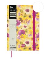 Finocam Dotted Agenda de Tapa Flexible Internacional - 16 Meses - Semana Vista Horizontal - Formato Y10 - 140x204mm - Papel de 80g/m2 - Esquinas Microperforadas - Cierre con Goma - Multicolor - immagine 2