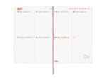 Finocam Dotted Agenda de Tapa Flexible Internacional - 16 Meses - Semana Vista Horizontal - Formato Y10 - 140x204mm - Papel de 80g/m2 - Esquinas Microperforadas - Cierre con Goma - Multicolor - immagine 5