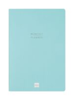 Finocam Haiku Planificador sin Fechar - Internacional - Mes Vista - Formato Y11 - 165x240mm - Papel de 95g/m2 - Hojas con Punteado - 16 Meses - Color Azul