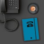 Finocam Phone Indice Telefonico - Formato 8º - 100x150mm - Tapas de Carton Forrado - Papel de 120g/m2 - Cierre con Goma Elastica - Espiral Doble Metalica - Color Azul - immagine 2