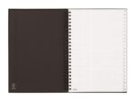 Finocam A-Z Indice Alfabetico - Formato A5 - 148x210mm - Tapas de Carton Forrado - Papel de 80g/m2 - Cierre con Goma Elastica - Espiral Doble Metalica - Color Negro - immagine 5