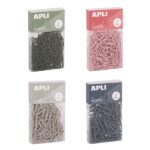 Apli Up North Expositor con 16 Cajas de 140 Clips 28mm + 16 Cajas de 15 Pinzas Metalicas 19mm - Colores Surtidos - immagine 3