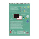 Apli Pizarra Magnetica Doble Cara - Una Cara Para Tiza y otra para Rotuladores - Incluye Rotulador, Caja de Tizas y Borrador - Tamaño 340x220x20mm - immagine 3