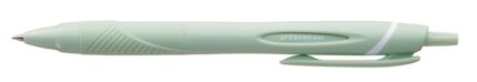 Uni-ball JetStream SXN-150 Pastel Boligrafo Retractil con Punta de Bola 1mm - Tinta Pigmentada Resistente al Agua y Luz - Secado Instantaneo - Tinta Color Azul - Cuerpo de Color Verde Pastel