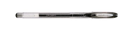 Uni-ball Signo Sparkling UM-120SP Roller de Tinta Gel - Punta de Bola 1mm - Tinta Pigmentada Resistente al Agua y Luz - Efecto Purpurina - Color Negro