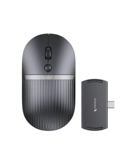 ProtoArc Hubmouse Raton Inalambrico con Hub USB - Bluetooth - 2400dpi - Hub 1x USB-C