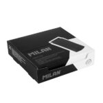 Milan Nata 320 Shadow Goma de Borrar con Funda Protectora Rigida - Extrasuave - Color Negro - immagine 5