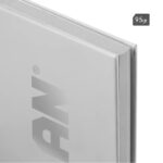 Milan Shadow Cuaderno Espiral Formato A4 Pautado 1 Linea - 80 Hojas de 95 gr/m2 Microperforadas y con 4 Taladros - Tapa Dura - Color Gris - immagine 2