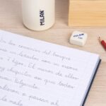 Milan 430 Since 1918 Cuaderno Espiral Formato A4 Doble Pauta 3,5mm - 80 Hojas de 95 gr/m2 Microperforadas con 4 Taladros - Tapa Dura - Color Azul - immagine 4