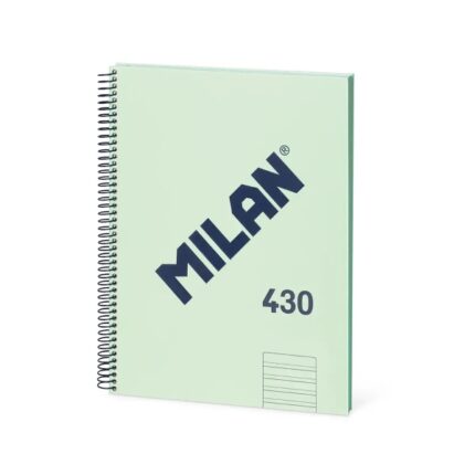 Milan 430 Since 1918 Cuaderno Espiral Formato A4 Doble Pauta 3