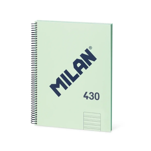 Milan 430 Since 1918 Cuaderno Espiral Formato A4 Doble Pauta 3