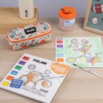 Milan Sport Cuaderno para Colorear con Acuarelas y Pincel - Tematica Deportes - 16 Paginas con Dibujos - immagine 2