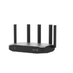 Ruijie RG-EG105GW-X Router de Doble Banda - 5 Puertos de 1Gbps - WiFi 6 AX3000 - Velocidad hasta 3Gbps - Carcasa Metalica - Soporte Mesh - Gestion con App - Color Negro y Gris - immagine 2