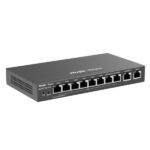 Ruijie RG-EG210G-P-V3 Router Gestionado - 10 Puertos - 8x PoE 110W - Soporta hasta 4 Enlaces WAN - 600Mbps - Capacidad hasta 200 Usuarios - Gestion en la Nube - Color Gris Oscuro - immagine 2