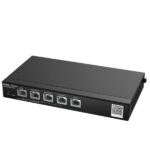 Ruijie RG-EG305GH-P-E Router de Sobremesa - 5 Puertos - 4x PoE+ 60W - Velocidad hasta 1.5Gbps - Capacidad hasta 300 Usuarios - Gestion en la Nube - Color Negro - immagine 3
