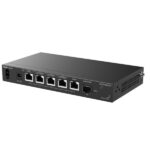 Ruijie RG-EG406XS-P Router Gestionado - 6 Puertos - 5x Ethernet 2.5Gbps - SFP+ - 4x PoE+ 110W - Gestion en la Nube - Color Negro - immagine 2