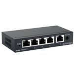 Ruijie RG-ES105GD Switch No Gestionado - 5 Puertos - Velocidad hasta 1Gbps - Carcasa en Acero - Color Negro - immagine 3