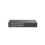 Ruijie RG-ES116G-L Switch No Gestionado - 16 Puertos Ethernet hasta 1Gbps - Carcasa de Acero - Color Negro