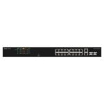 Ruijie RG-ES118FGS-LP Switch - 16 Puertos Ethernet hasta 100Mbps - 2 Puertos Gigabit Rj45/SFP Combo - PoE/PoE+ hasta 120W - Carcasa de Acero - Color Negro - immagine 2