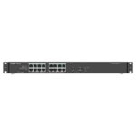 Ruijie RG-ES118GS-P-L Switch - 16 Puertos Ethernet hasta 1Gbps - 2x SFP 1Gbps - PoE/PoE+ hasta 247W - Carcasa de Acero - Color Negro - immagine 2