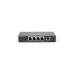 Ruijie RG-ES205GC-P Switch de Sobremesa - 5 Puertos - Velocidad hasta 1Gbps - PoE hasta 54W - Carcasa de Acero - Gestion Inteligente - Color Negro
