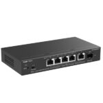 Ruijie RG-ES206MG-P Switch - 5 Puertos Ethernet hasta 2.5Gbps - 1x SFP+ hasta 10Gbps - PoE/PoE+ hasta 70W - Gestionado en la Nube - Color Negro - immagine 3
