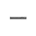 Ruijie RG-ES210GS-P Switch de Sobremesa - 8 Puertos Ethernet 1Gbps - 1X Uplink 1Gbps - 1X Rj45/SFP Combo hasta 1Gbps - PoE/PoE+ hasta 120W - Carcasa de Acero - Gestion Inteligente - Color Negro - immagine 2