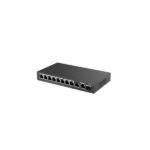 Ruijie RG-ES210GS-P Switch de Sobremesa - 8 Puertos Ethernet 1Gbps - 1X Uplink 1Gbps - 1X Rj45/SFP Combo hasta 1Gbps - PoE/PoE+ hasta 120W - Carcasa de Acero - Gestion Inteligente - Color Negro - immagine 5