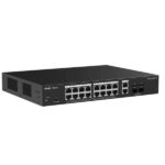 Ruijie RG-ES220GS-LP Switch - 18 Puertos Ethernet hasta 1Gbps - 2x SFP 1Gbps - PoE/PoE+ hasta 130W - Gestionado en la Nube - Color Negro - immagine 4