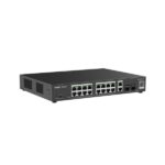 Ruijie RG-ES220GS-P Switch de Sobremesa - 18 Puertos Ethernet hasta 1Gbps - 2x SFP 1Gbps - PoE/PoE+ hasta 250W - Carcasa de Acero - Gestion Inteligente - Color Negro - immagine 2