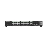 Ruijie RG-ES220GS-P Switch de Sobremesa - 18 Puertos Ethernet hasta 1Gbps - 2x SFP 1Gbps - PoE/PoE+ hasta 250W - Carcasa de Acero - Gestion Inteligente - Color Negro - immagine 5