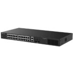 Ruijie RG-ES228GS-LP Switch - 26 Puertos Ethernet hasta 1Gbps - 2x SFP 1Gbps - PoE/PoE+ hasta 250W - Gestionado en la Nube - Color Negro - immagine 3