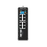 Ruijie RG-NIS2100-8GT2SFP-HP Switch Industrial - 8 Puertos Ethernet hasta 1Gbps - 2x SFP 1Gbps - PoE+/PoE++ - Gestionado en la Nube - Color Negro y Gris - immagine 2
