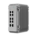Ruijie RG-NIS3100-8GT2SFP-HP Switch Industrial - 8 Puertos Ethernet hasta 1Gbps - 2x SFP 1Gbps - PoE/PoE+ hasta 240W - Color Gris