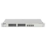 Ruijie RG-NBS3200-24GT4XS-P-V2 Switch Gestionado en Capa 2 - Montaje en Rack 1U - 24 Puertos Ethernet hasta 1Gbps - 4x SFP+ hasta 10Gbps - PoE/PoE+ hasta 370W - Color Acero