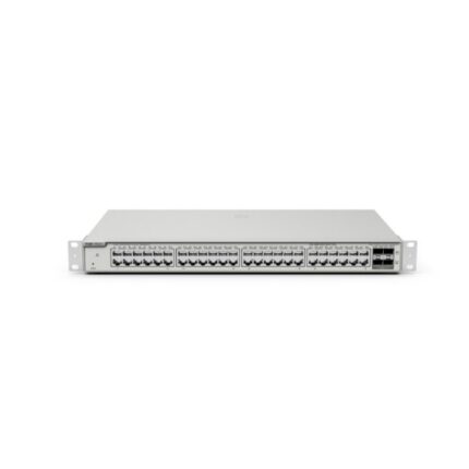 Ruijie RG-NBS3200-48GT4XS Switch Gestionado en Capa 2 - Montaje en Rack 1U - 48 Puertos Ethernet hasta 1Gbps - 4x SFP+ hasta 10Gbps - Color Acero