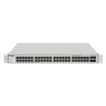 Ruijie RG-NBS3200-48GT4XS-P-V2 Switch Gestionado en Capa 2 - Montaje en Rack 1U - 48 Puertos Ethernet hasta 1Gbps - 4x SFP+ hasta 10Gbps - PoE/PoE+ hasta 370W - Carcasa de Acero - Color Acero